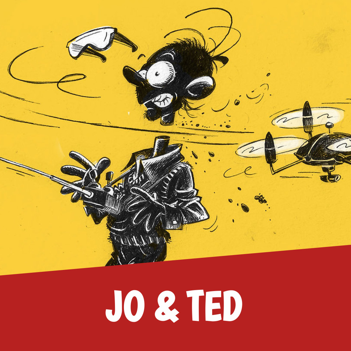 BD au Château d'Aigle, Jo & Ted