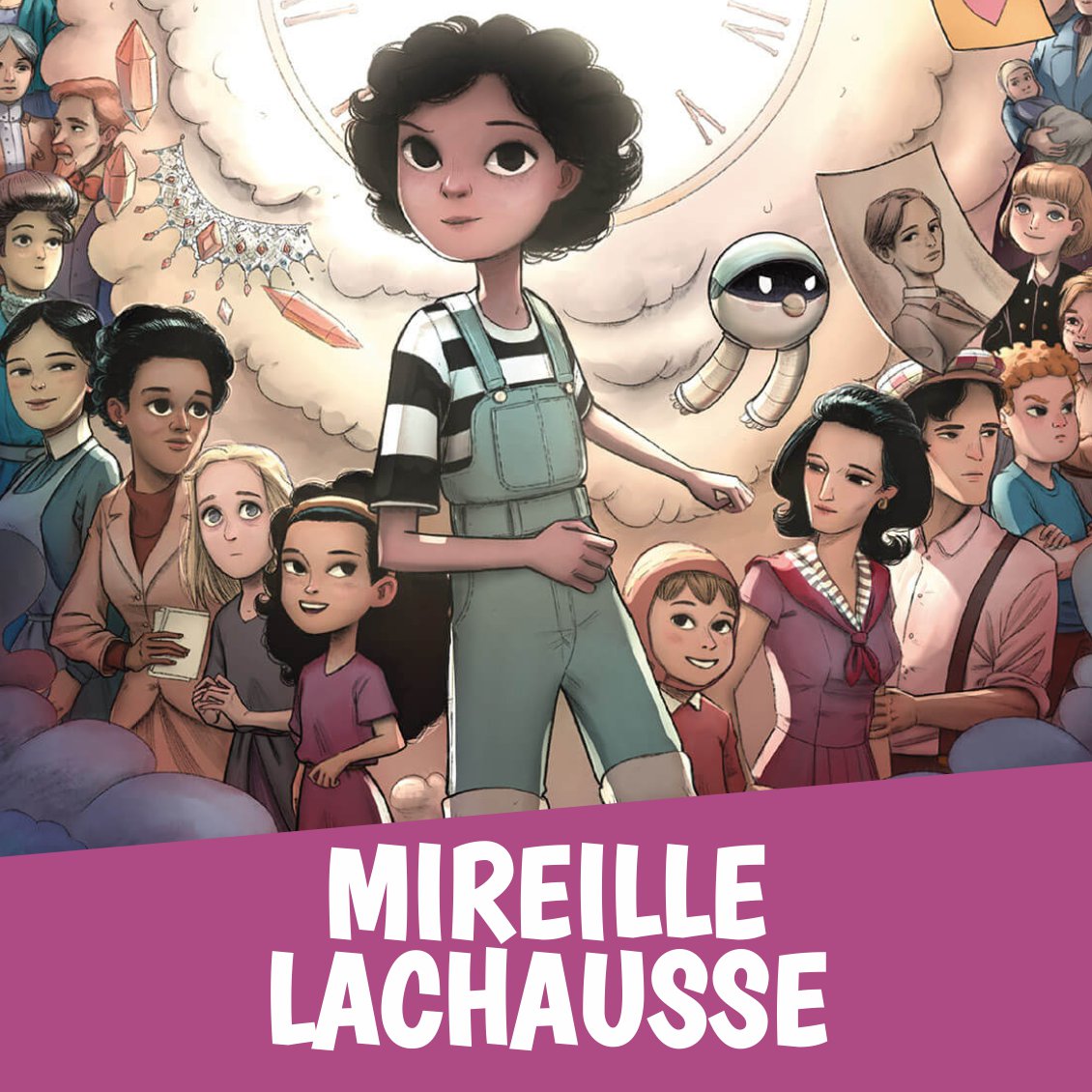 BD au Château d'Aigle, Mireille Lachausse