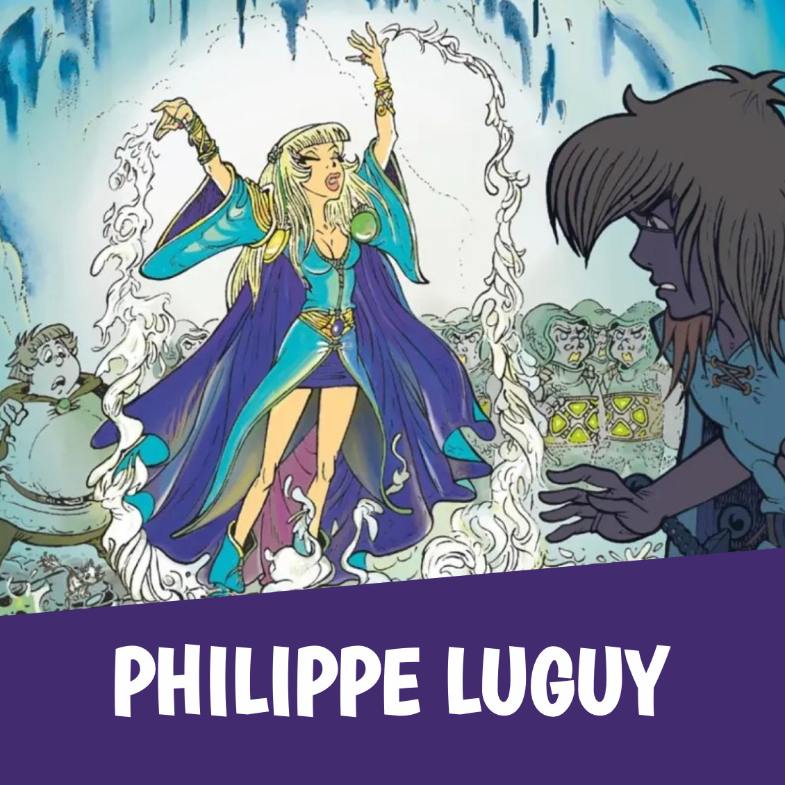 BD au Château d'Aigle, Philippe Luguy